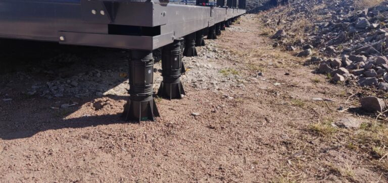 Ogni pedana regge 1500kg di peso